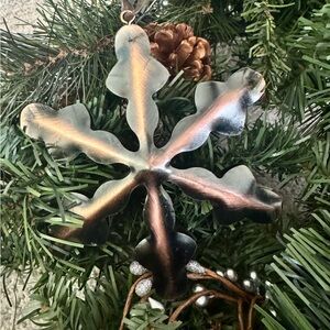 Snowflake Ornament (metal)